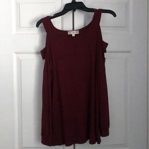 Pink Republic Cold Shoulder Top